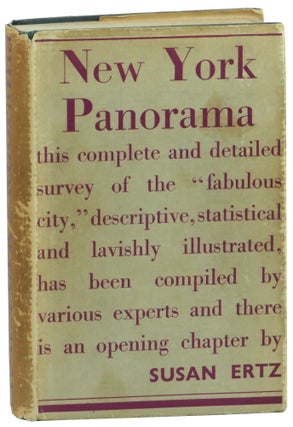 Item #59795 New York Panorama: A Comprehensive View of the Metropolis. Federal Writers' Project...