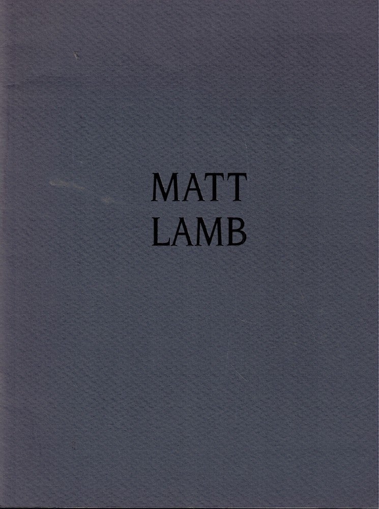 Item #59973 Madness and Matt Lamb. Donald Kuspit.