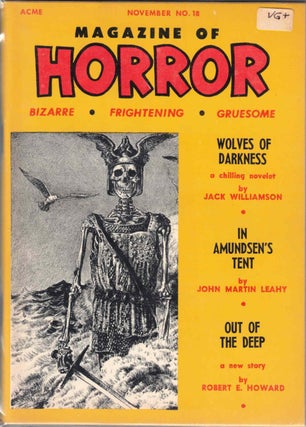 Item #60016 Magazine of Horror #18; Wolves of Darkness; In Amundsen's Tent; Out of the Deep....