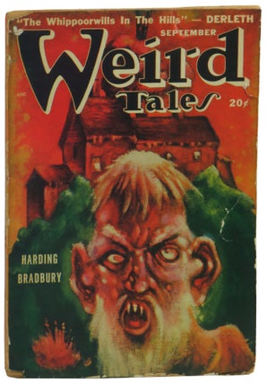 Item #60355 Weird Tales September, 1948. Ray Bradbury August Derleth, Lee Brown Coye Illustration