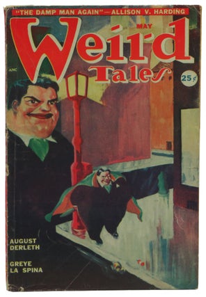 Item #60372 Weird Tales May, 1949. August Derleth Alllison V. Harding, Greye La Spina, John...