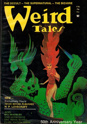 Item #60388 Weird Tales Volume 47 Number 2 Fall 1973. Sam Moskowitz, ed