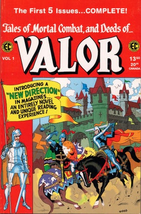 Item #60391 Valor: Issues 1-5 Complete. William H. Gaines