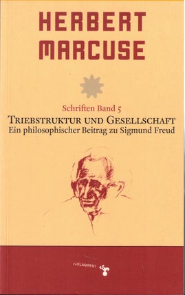 Item #60768 Triebstruktur und Gesellschaft. Herbert Marcuse