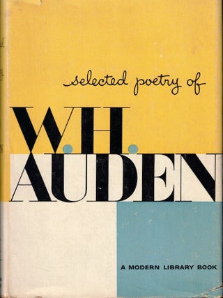Item #60955 Selected Poetry of W.H. Auden. W. H Auden