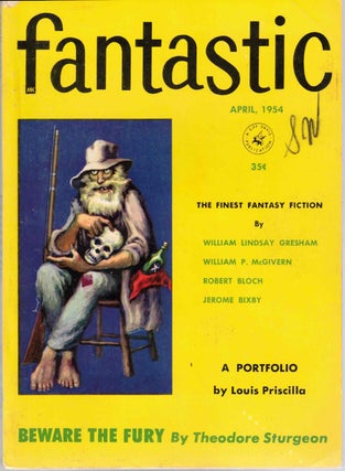 Item #61323 Fantastic April 1954. Howard Browne