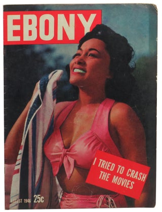 Item #61469 Ebony Magazine August, 1946 Avenelle Harris Cover. John H. Johnson
