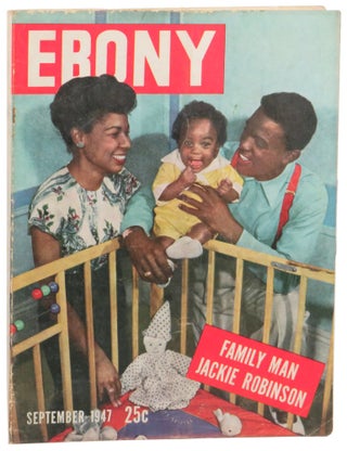 Item #61474 Ebony Magazine September, 1947 Jackie Robinson Cover. John H. Johnson