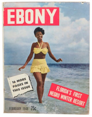 Item #61490 Ebony Magazine February, 1948 Florida's First Negro Winter Resort Cover. John H....