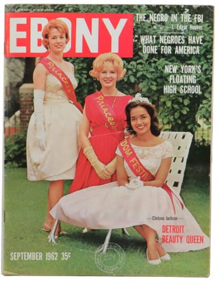 Item #61507 Ebony Magazine September, 1962 Clintona Jackson Cover. John H. Johnson