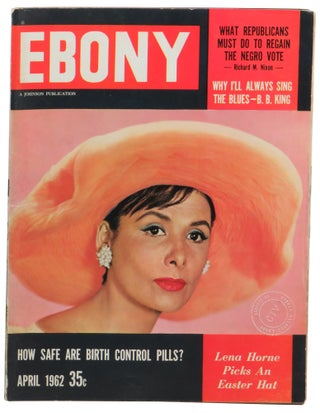 Item #61508 Ebony Magazine April, 1962 Lena Horne Cover. John H. Johnson
