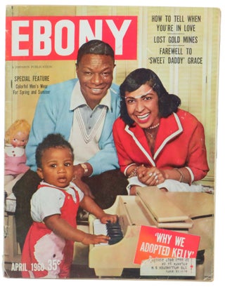 Item #61514 Ebony Magazine April, 1960 Nat Kig Cole Cover. John H. Johnson