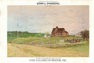 Item #61540 Exhibition and Sale of Paintings by John J. Enneking (1841-1916). Abbot Vose, Robert...