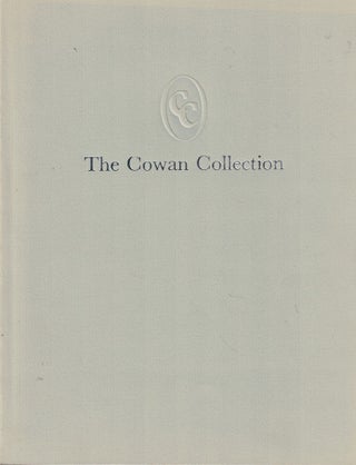 Item #61577 The James M. Cowan Collection: a Catalogue. Charles C. Eldridge, Frederick C. Moffatt