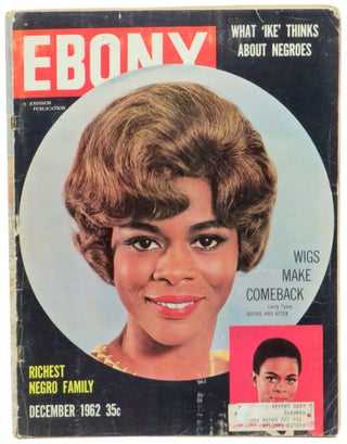 Item #61598 Ebony Magazine December, 1962 Cicely Tyson Cover. John H. Johnson