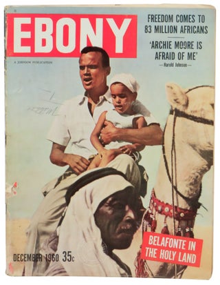 Item #61600 Ebony Magazine December, 1960 Harry Belafonte Cover. John H. Johnson