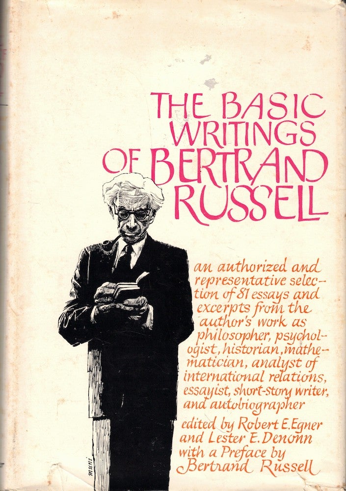 Item #61638 The Basic Writings of Bertrand Russell. Bertrand Russell.