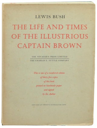 Item #61654 The Life and Times of The Illustrious Captain Brown: A Chronicle of the Sea and of...