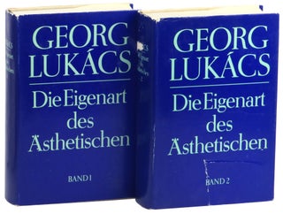 Item #61761 Die Eigenart des Asthetischen [Two Volume Set]. Georg Lukacs