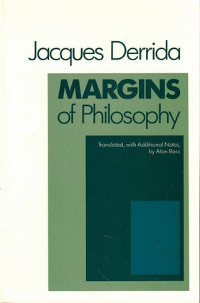 Item #61935 Margins of Philosophy. Jacques Derrida