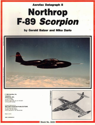 Item #62256 Northrop F-89 Scorpion. Gerald Balzer, Mike Dario