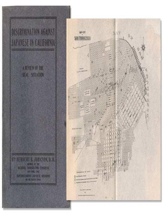Item #64487 Discrimination Against Japanese in California: A Review of the Real Situation. Herbert B. Johnson.