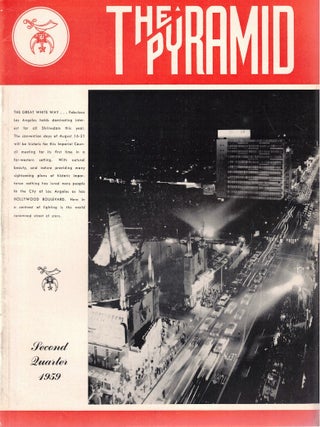 Item #65141 The Pyramid: The Official Organ of the Imperial Council Ancient Egyptian Arabic Order...