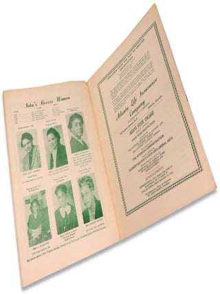 Delta Chapter Iota Phi Lambda Sorority Presents Business on Parade; Thursday April 17, 1952, 8 P.M. Morris Brown College Auditorium Atlanta, Georgia