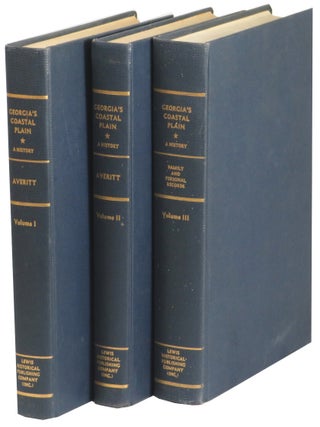Item #71239 Georgia's Coastal Plain : A History. Jack N. Averitt