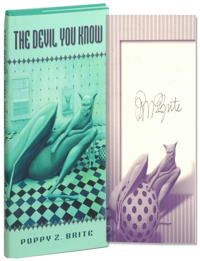 Item #71667 The Devil You Know. Poppy Z. Brite.