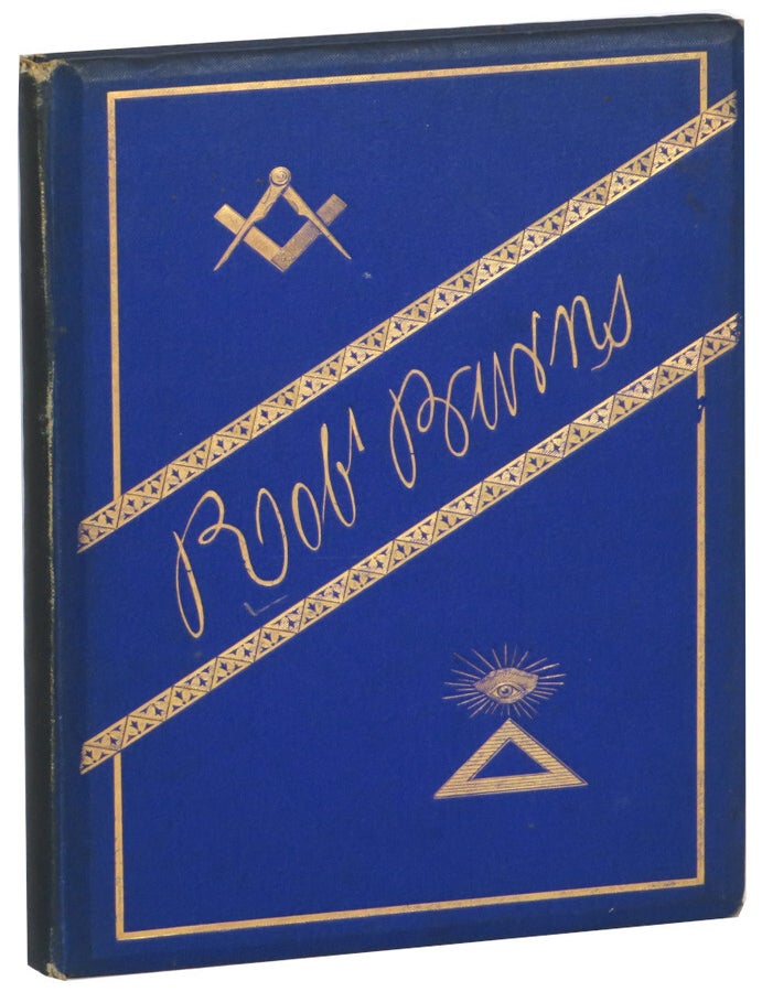 Item #71864 The Masonic Genius of Robert Burns, An Address Delivered in Lodge "Quatnor Coronati" 2076, 4th March, 1892. Benjamin Ward Richardson.