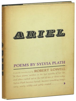 Ariel. Sylvia Plath.