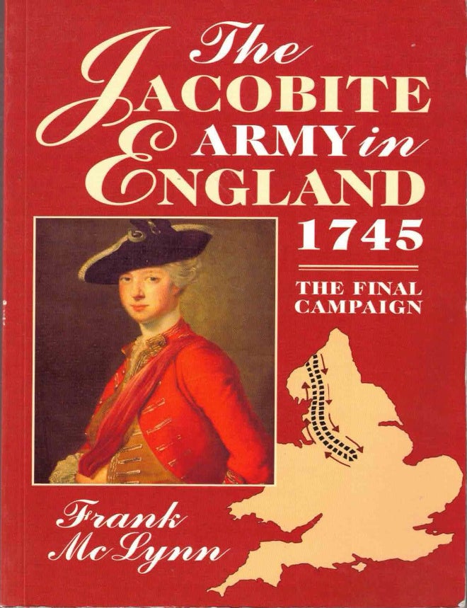 Item #72257 The Jacobite Army in England, 1745: The Final Campaign. Frank McLynn.