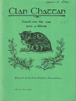 Item #72304 Clan Chattan Vol. X - No. 4, 1998